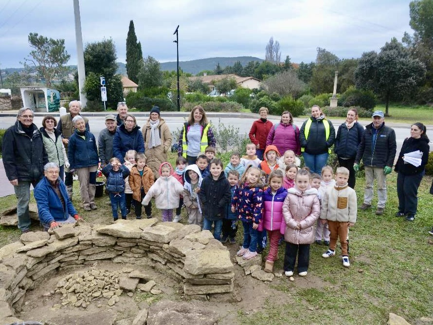 Vallon de Sernhac, Aqueduc romain, école Audiberte