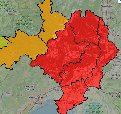 alerte rouge incendie